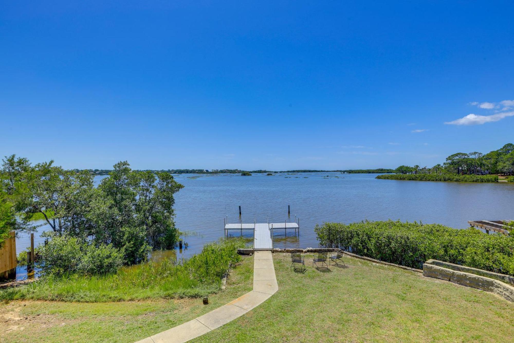 Waterfront Cedar Key Duplex Home Grill And Dock! Экстерьер фото